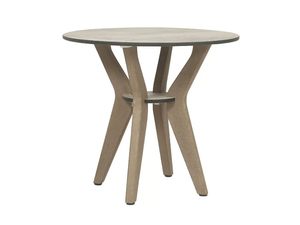 SELVA - Round wooden side table _ Les Jardins®